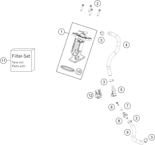 Náhled schématu FUEL PUMP