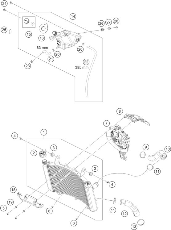Náhled schématu COOLING SYSTEM
