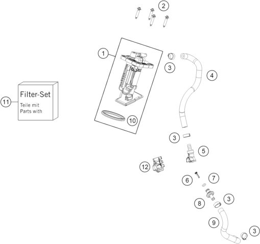 Náhled schématu FUEL PUMP