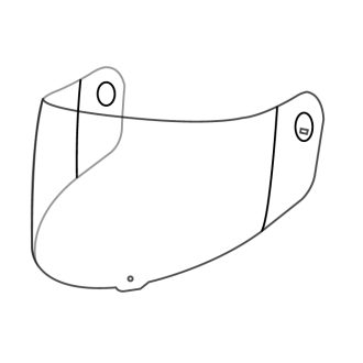 ST 501 Visor clear