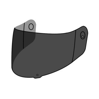 ST 501 Visor dark smoke