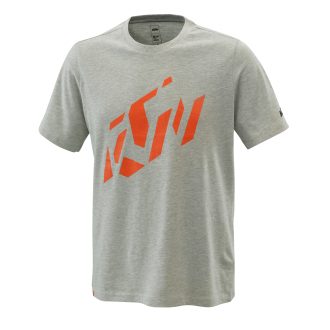 Radical Sliced Tee Grey Melange M