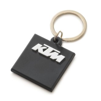 Logo Rubber Keyholder Black