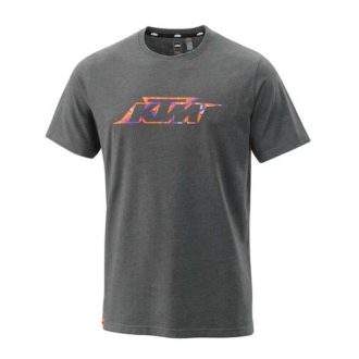 Camo Tee Dark Grey Melange L