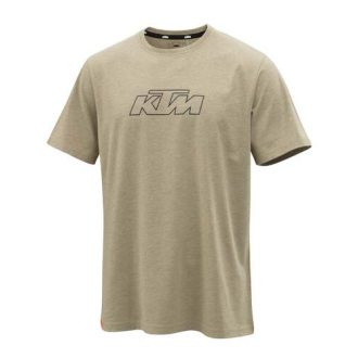 Essential Tee Sand Melange XL