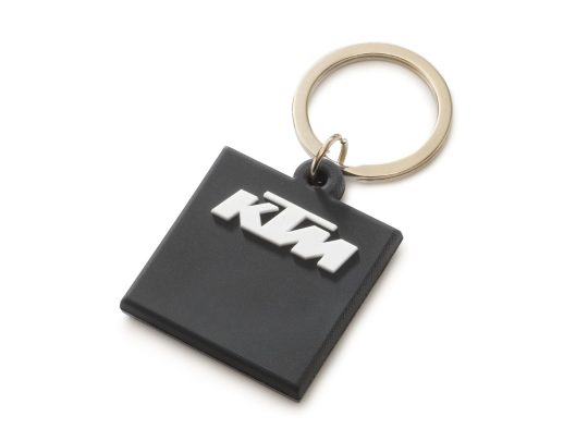 Foto - Logo Rubber Keyholder Black