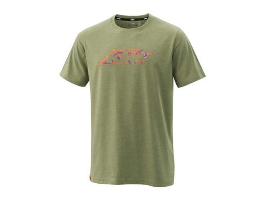 Foto - Camo Tee Dark Green Melange XXL