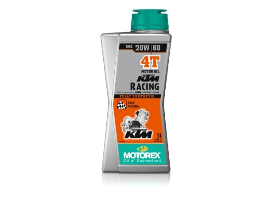Foto - Motorex KTM RACING 4T 20W60 1l